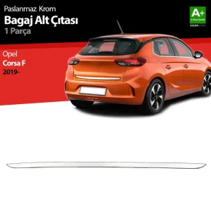S-Dizayn Opel Corsa F Krom Bagaj Alt Çıtası 2019 ÜzeriAraca &Ouml;zel Krom Aksesuar
&Uuml;r&uuml;n &Ouml;zellikleri:Krom &uuml;r&uuml;nler ara&ccedil; &uuml;zer