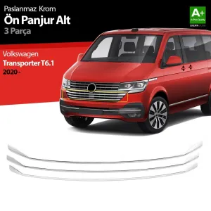 S-Dizayn VW Transporter T6.1 Krom Ön Panjur Alt Çıtası 3 Prç. 2020-2025Araca &Ouml;zel Krom Aksesuar
&Uuml;r&uuml;n &Ouml;zellikleri:Krom &uuml;r&uuml;nler ara&