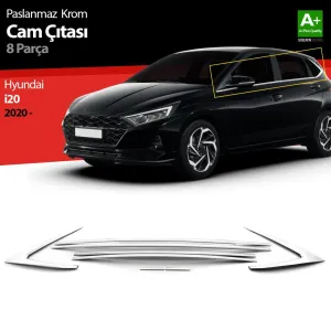 Drs Tuning Hyundai I20 Krom Cam Çıtası 8 Prç. 2020 Üzeri