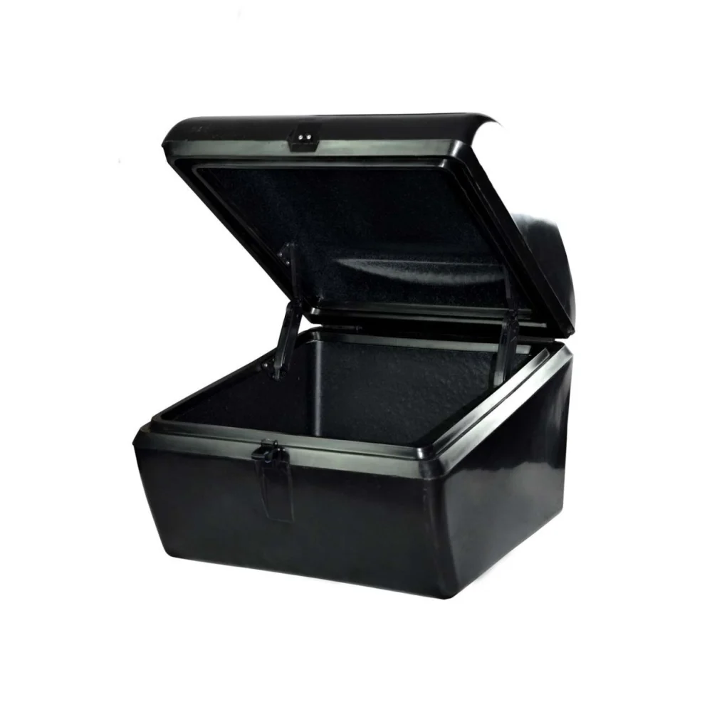 Motosiklet Servis Uyumlu Çantası Maxi Box Siyah 180 Litre, Kilitli, Kaldıraç Pe