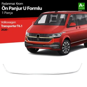 Volkswagen Transporter T6.1 Krom U Formlu Ön Panjur Çıtası 2020 Ü

Ürün ilan başlığında ve resminde belirtildiği gibi gönderilecektir.
Ürün siparişi verirken il