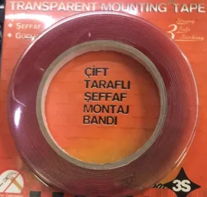 oto uzay uyumlu Çift Taraflı Şeffaf Bant 3S 1Cm X 5M / Yaba05 modelleri Oto Aksesuar Shop'de. Kaliteli malzeme, hızlı kargo ve güvenli alışverişle hemen