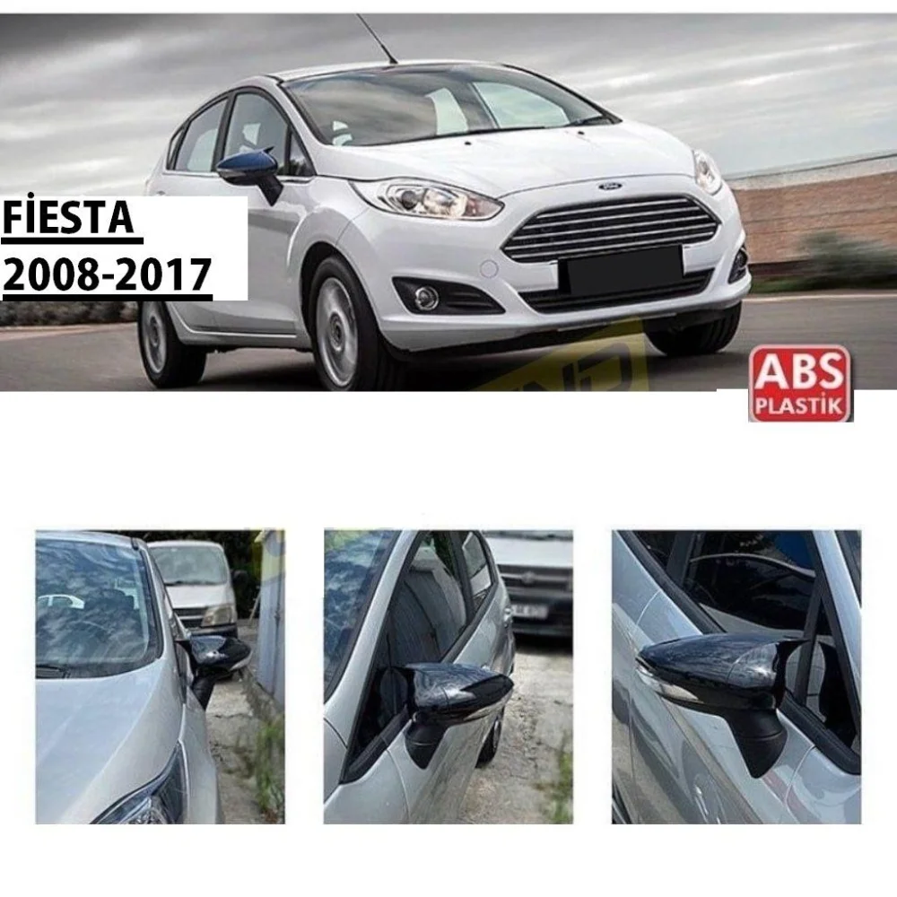 Fiesta Uyumlu (2008-2017) Batman Yarasa Ayna Kapağı (Piano Black)