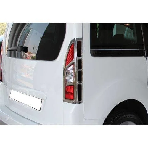 Drs Tuning Peugeot Partner Uyumlu Tepee Krom Stop Çerçevesi 2012-2018 Arası