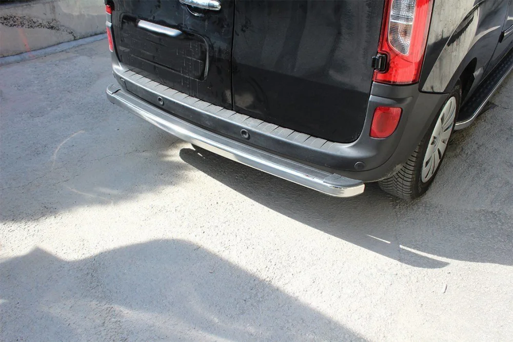 Renault Kangoo Uyumlu Ms Line Arka Basamak Siyah 2008 Ve Sonrası