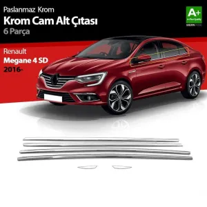 Renault Megane 4 Sedan Krom Cam Çıtası 6 Parça. 2016 Üzeri

Ürün ilan başlığında ve resminde belirtildiği gibi gönderilecektir.
Ürün siparişi verirken ilan başl