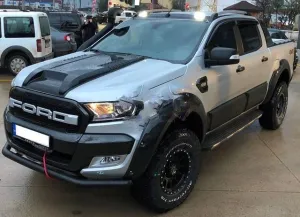Ford Ranger Uyumlu Ön Koruma Demiri Siyah PST20DRS Tuning kalitesiyle tanışın! Özel olarak Ford  model araçlar için üretilen bu ürün, otomobilinizin hatlarına s