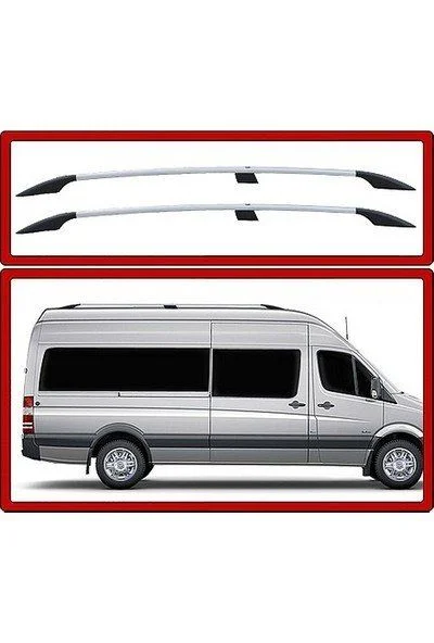 Mercedes Sprinter Uyumlu Tavan Çıtası 1996-2020 Krom ABS - Uzun - Orta