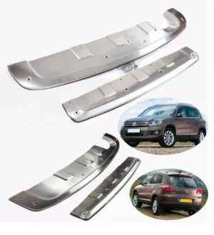 Drs Tuning Tiguan Uyumlu 2008 2015 Ön Arka Difüzör - Görsel 2