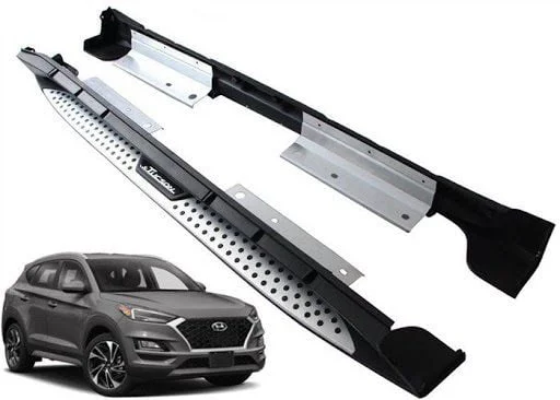 Hyundai Tucson Uyumlu -2015 Yan Basamak Koruma Side Step Bmw Style