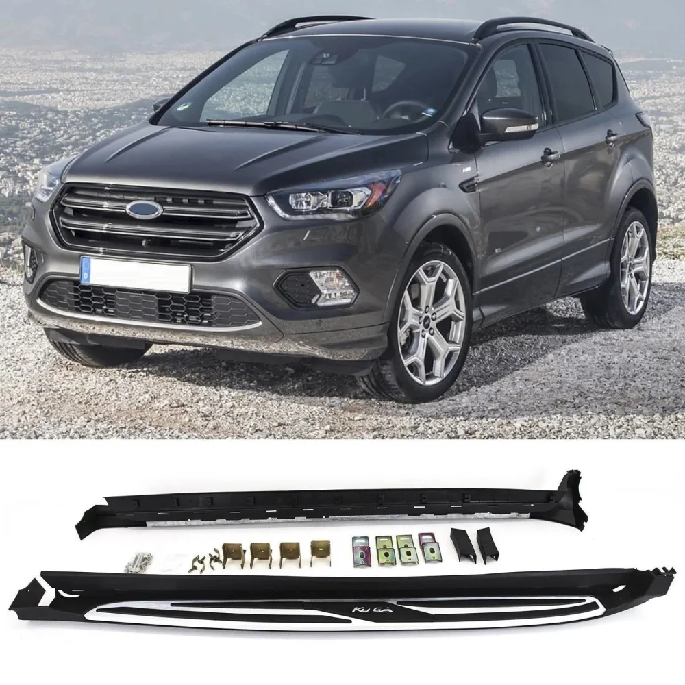 Ford Kuga Uyumlu 2013-2018 Yan Koruma Basamak Side Step Square Style