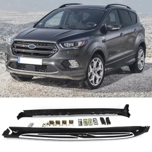 Ford Kuga Uyumlu 2013-2018 Yan Koruma Basamak Side Step Square StyleDRS Tuning kalitesiyle tanışın! Özel olarak Ford  model araçlar için üretilen bu ürün, otomo