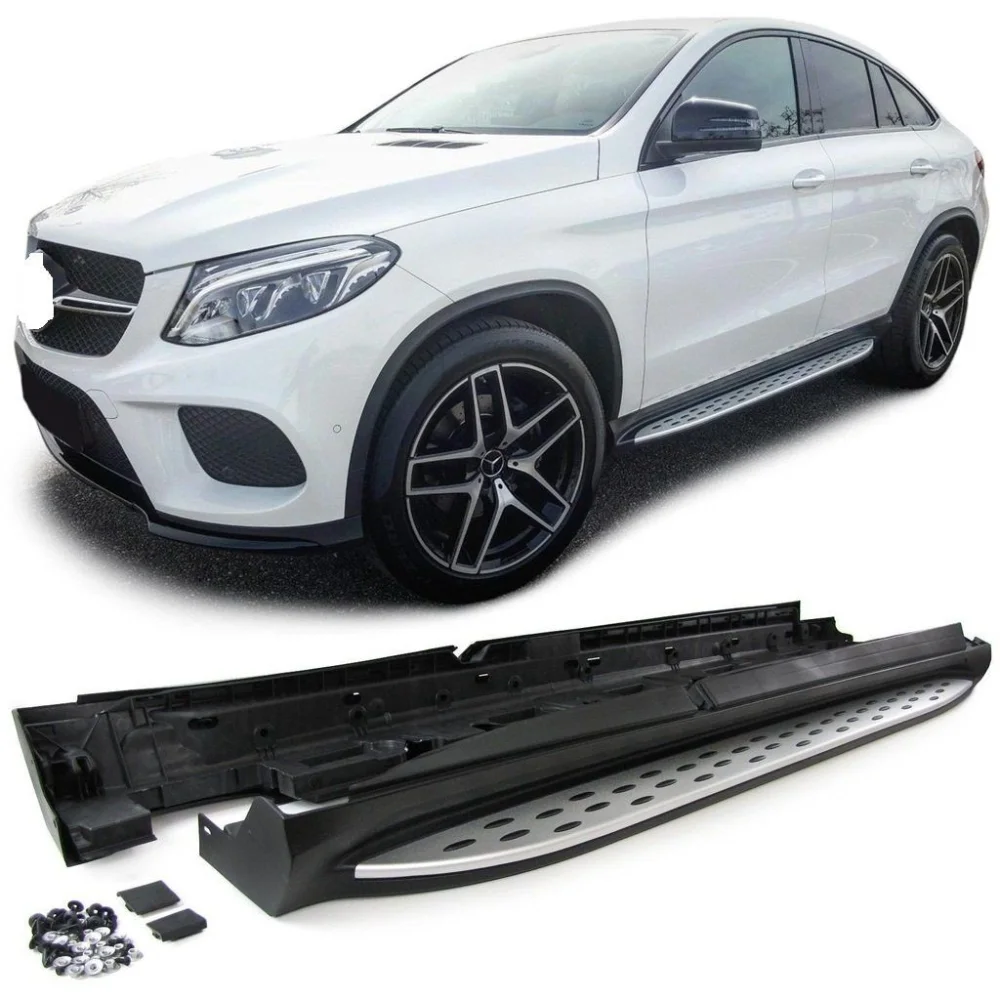 Mercedes W166 Uyumlu Gle Yan Basamak Marşpiyel Koruma 2015 Ve Sonrası