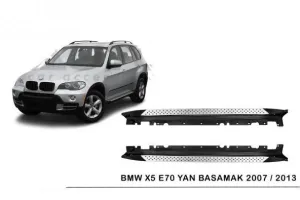 Bmw X5 Uyumlu E70 Yan Basamak Marşpiyel Koruma Oem 2007-2013 Model DrsDRS Tuning kalitesiyle tanışın! Özel olarak BMW E70 model araçlar için üretilen bu ürün, o
