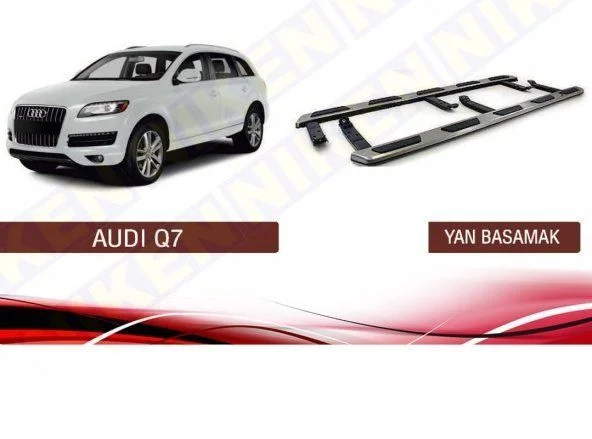 Drs Tuning Audi Q7 Uyumlu Yan Basamak Marşpiyel Koruma Oem 2006 / 2015 Drs 4X4