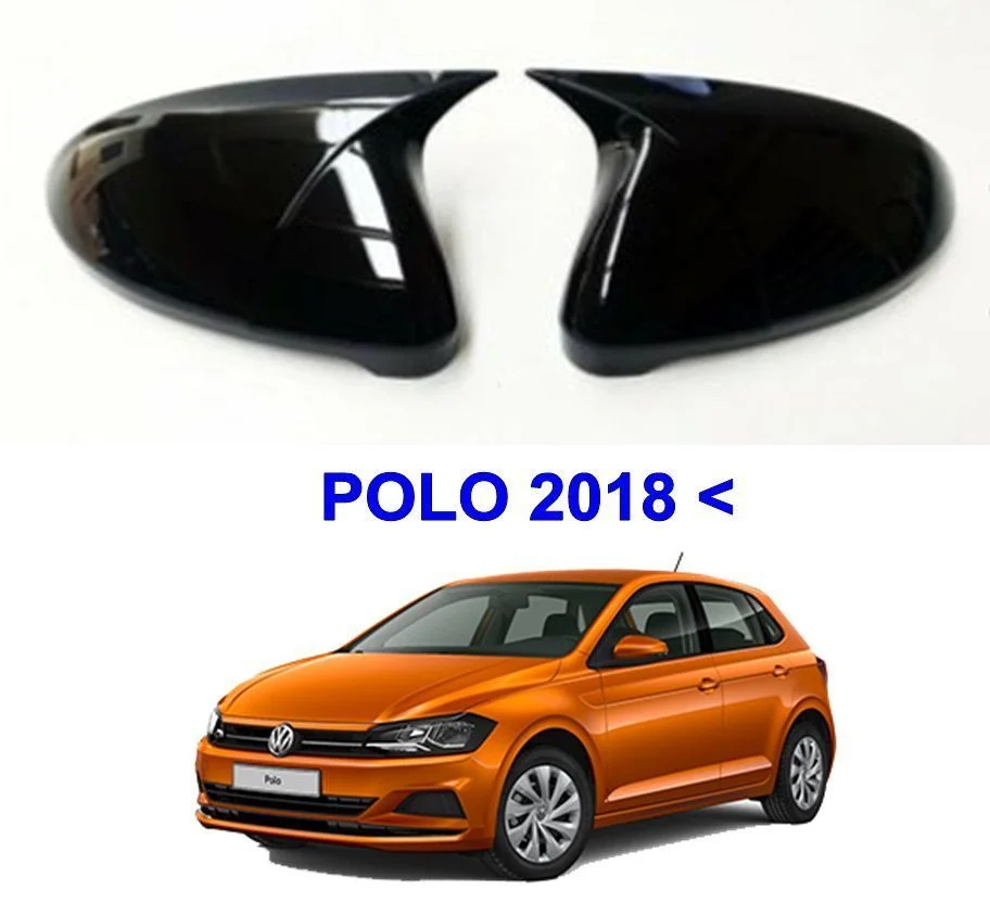 Drs Tuning Polo Uyumlu 2017 Sonrası Batman Yarasa Ayna Kapağı (Parlak Siyah)