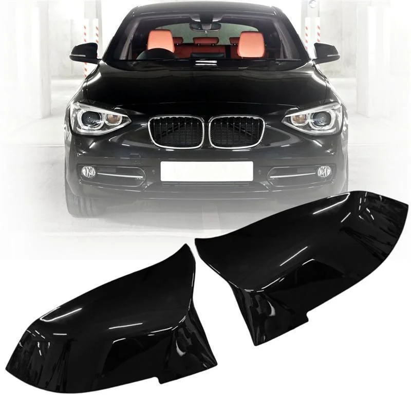 Bmw 1 Uyumlu Serisi F20 2012 – 2015 Batman Ayna Kapağı (Parlak Siyah)