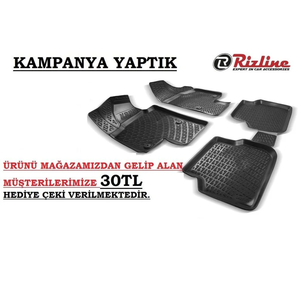 Fusion Uyumlu 3D Havuzlu Paspas Orjinal Rizline Drs