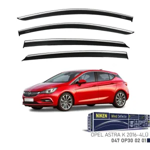 Niken Opel Uyumlu Astra K -2016 Kromlu Cam Rüzgarlığı 2016 ÜzeriDRS Tuning kalitesiyle tanışın! Özel olarak Opel  model araçlar için üretilen bu ürün, otomobili