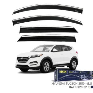 Niken Hyundai Uyumlu Tucson 2015 Sonrası Kromlu Cam Rüzgarlığı 4'LüDRS Tuning kalitesiyle tanışın! Özel olarak Hyundai  model araçlar için üretilen bu ürün, oto