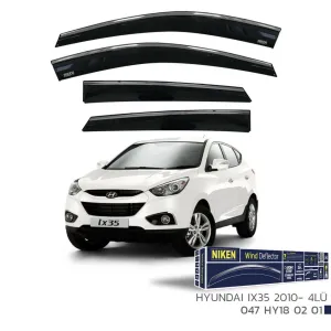 Niken Hyundai Uyumlu İx35 2010- Kromlu Cam Rüzgarlığı thumb 1