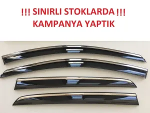 Toyota Uyumlu Corolla Sedan Kromlu Cam Rüzgarlığı 2019 - 2021 - Görsel 2