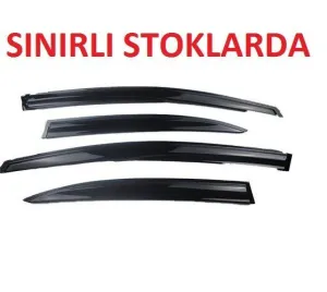Honda Civic Uyumlu Fb7 Cam Rüzgarlığı Mugen 4' Lü Sunplex