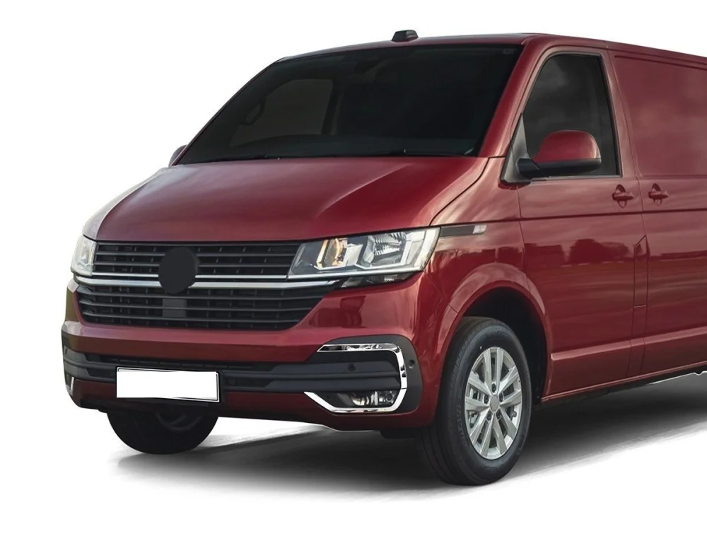 Drs Tuning T6.1 Uyumlu Transporter Krom Sis Far Kaşı 4 Parça 2020 Ve Sonrası