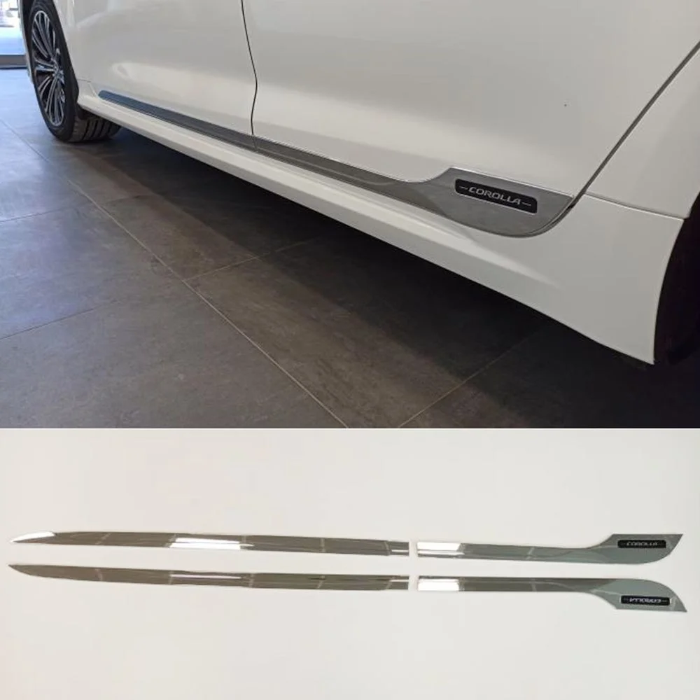 Toyota Corolla Uyumlu Krom Yan Kapı Çıtası 2021