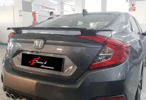 Honda Civic 2015-2021 (FC5) uyumlu 2016 S - Spoiler, Bagaj Üzeri, Wt St., Ham Ürün, ABS modelleri Oto Aksesuar Shop'de. Kaliteli malzeme, hızlı kargo ve
