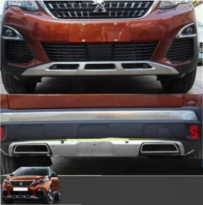 Drs Tuning Peugeot 3008 Uyumlu Ön Arka Tampon Koruyucu Difüzör 2016-2019