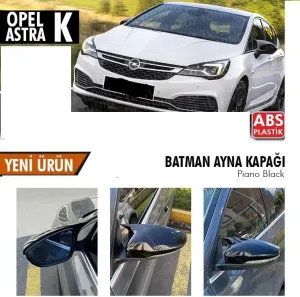 Opel Astra 2004-2009 (H) uyumlu K 2015 Sonrası Batman Yarasa Ayna Kapağı (Parlak Siyah) modelleri DRS Tuning'de. Kaliteli malzeme, hızlı kargo ve güvenli