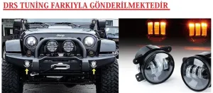 Jeep Wrangler Uyumlu Rubicon Jk Ledli Sis Farı Seti 2007-2017DRS Tuning kalitesiyle tanışın! Özel olarak jeep  model araçlar için üretilen bu ürün, otomobiliniz