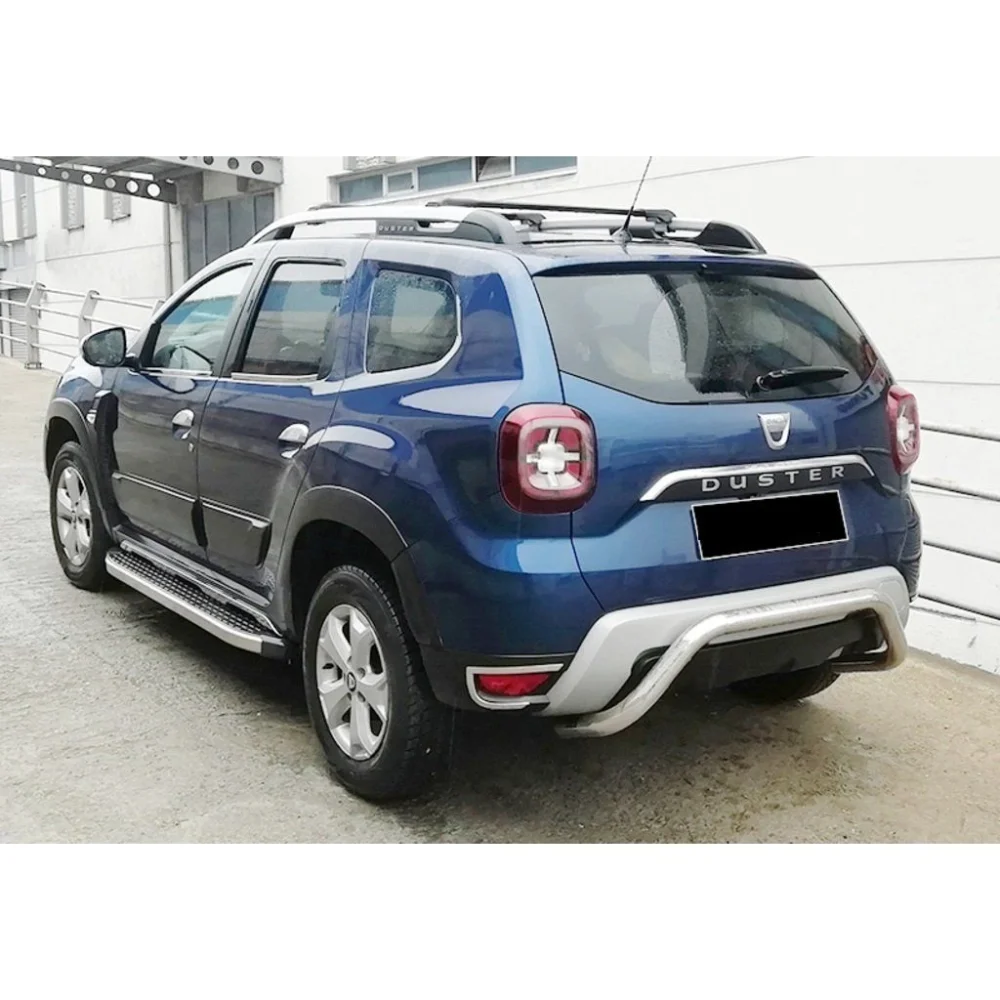 Dacia Duster Uyumlu 2 2018 - Arka Koruma Barı U Boru Pak33