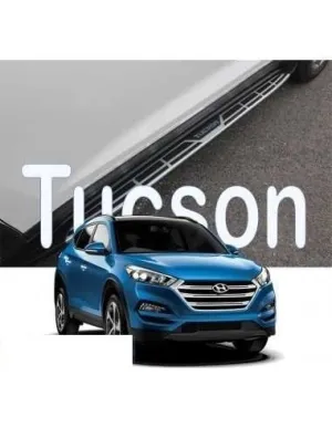 Hyundai Uyumlu Tucson 2015-2020 Yan Basamak Kare Tip Sıde Step Square Style İthalDRS Tuning kalitesiyle tanışın! Özel olarak Hyundai  model araçlar için üretile