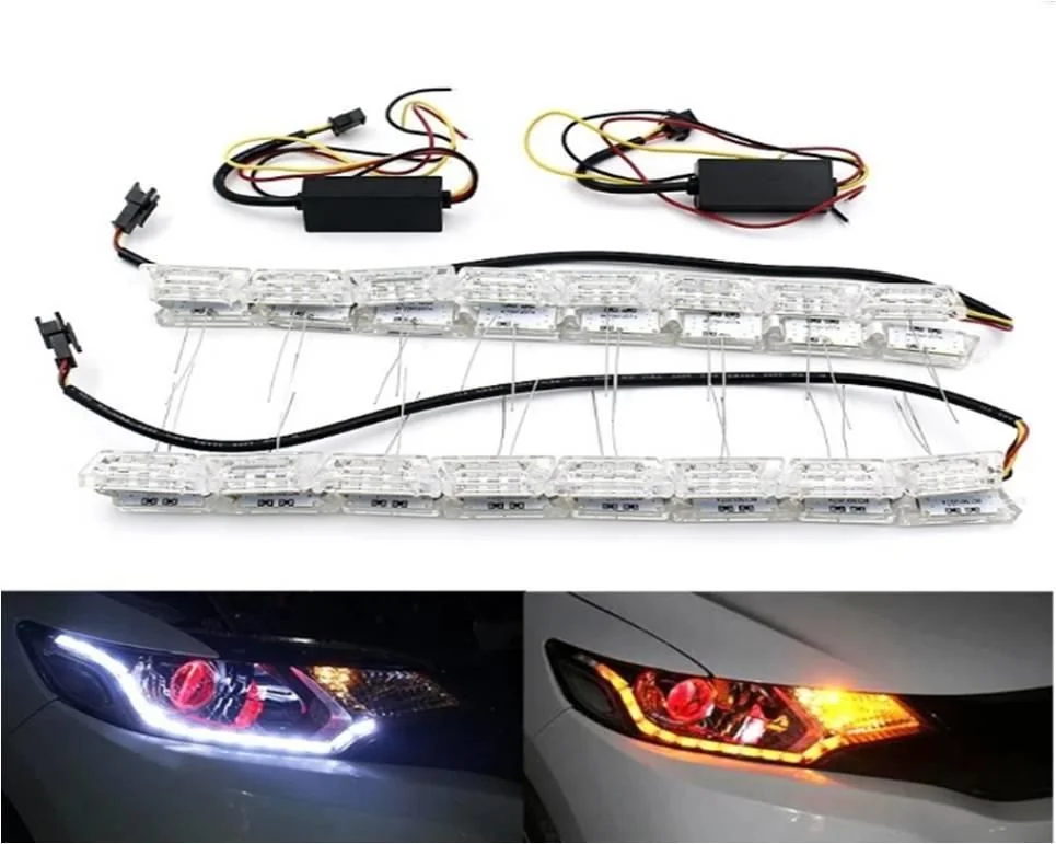 Drs Tuning Far İçi Uyumlu Sinyalli Kayar LED Su Geçirmez - 2 Renk Drs