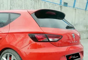 Seat Leon Uyumlu Mk3 Spoiler Çıtası İthal Ürün Sağ + Sol