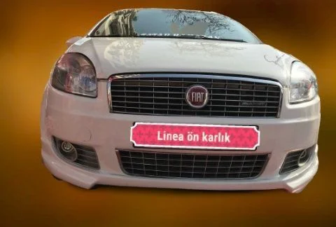 Fiat Linea Uyumlu Düz Ön Tampon Eki Boyalı
