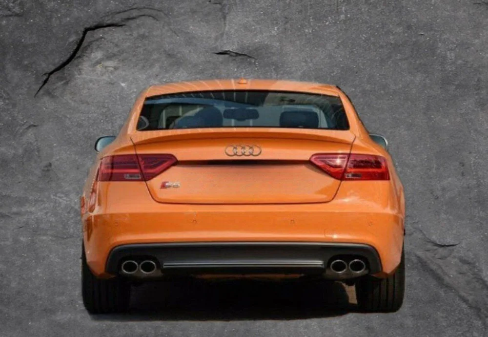 Drs Tuning Audi A5 Uyumlu Difüzör Boyalı Düz Kasa İçin Uygundur