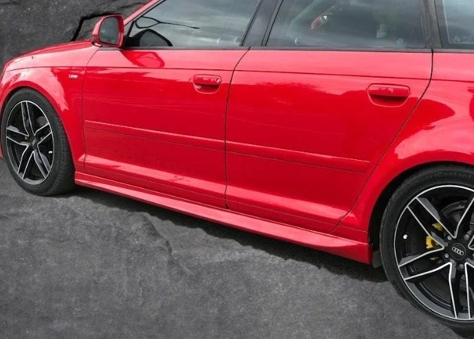 Drs Tuning Audi A3 Uyumlu Hatchback R Yan Marşpiyel 2013-2016 Arası Boyalı