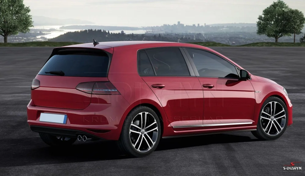Drs Tuning VW Golf 7 Kapı Koruma Çıtası Krom 2013-2020