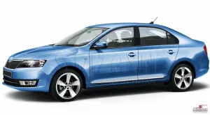 Drs Tuning Skoda Rapid Kapı Koruma Çıtası Krom 2013-2017