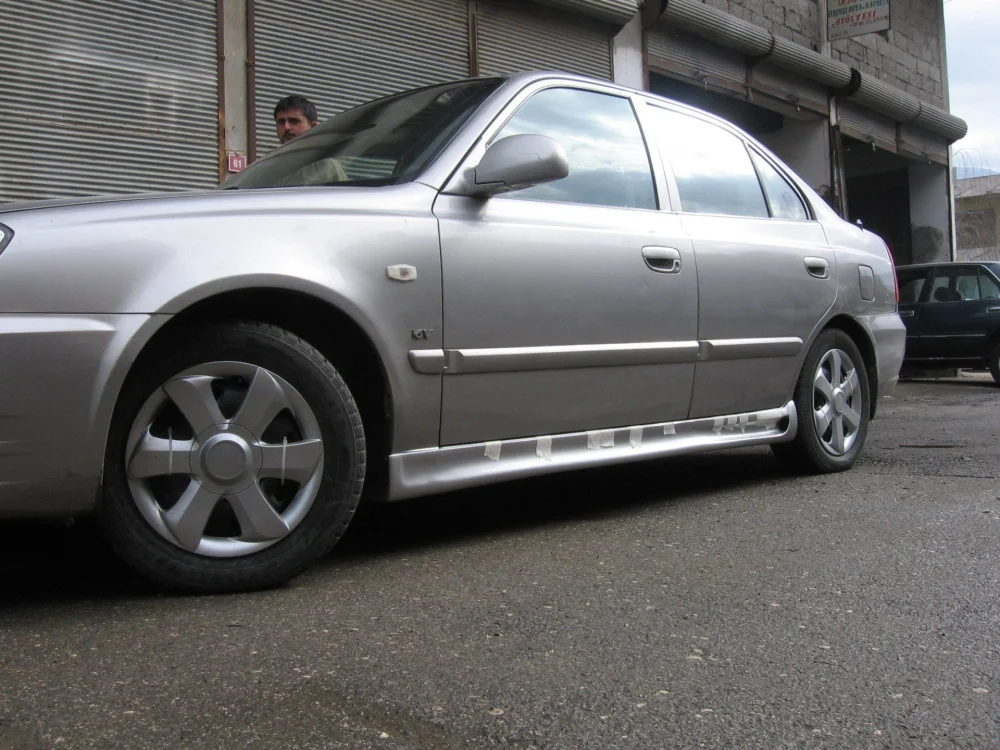 Hyundai Accent Uyumlu Admira Yan Marşpiyel Boyalı