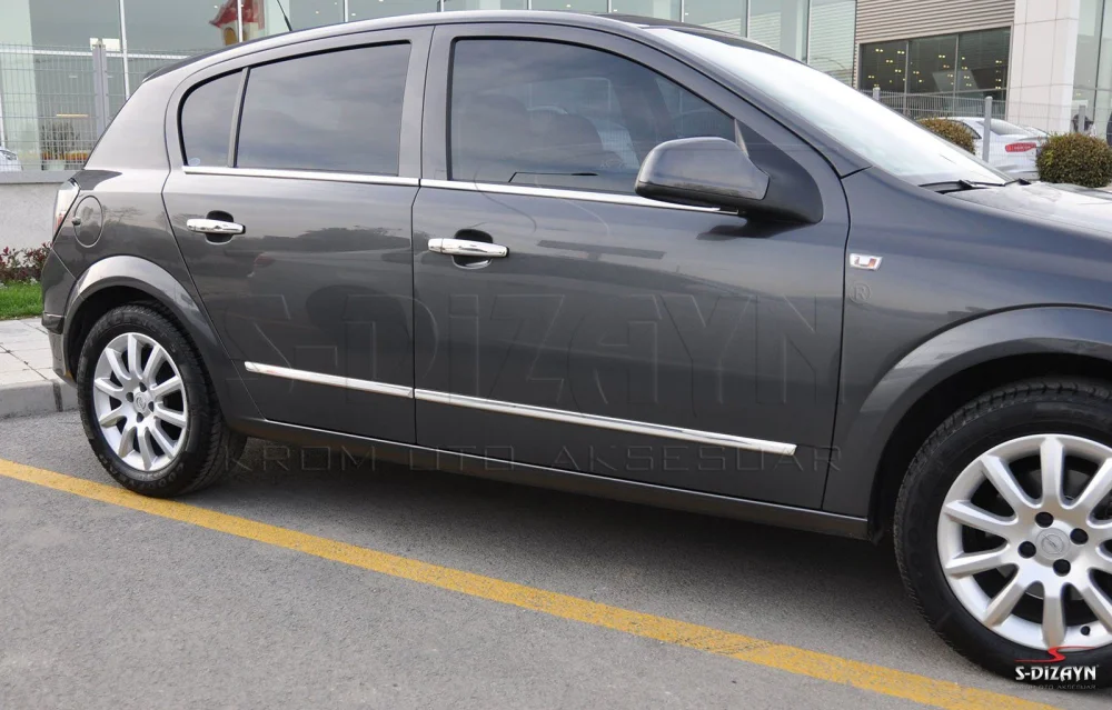 Drs Tuning Opel Astra H HB Kapı Koruma Çıtası Krom 2004-2013