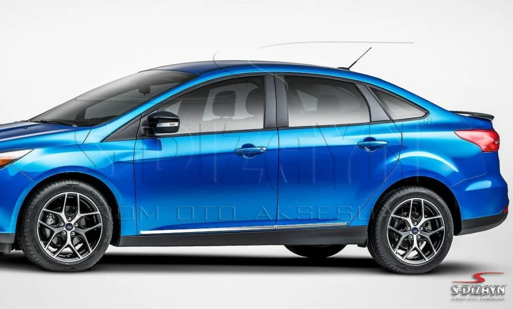Drs Tuning Ford Focus 3 SD Kapı Koruma Çıtası Krom 2011-2018