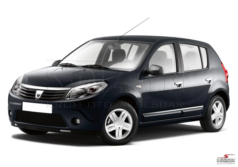 Drs Tuning Dacia Sandero Kapı Koruma Çıtası Krom 2008-2013