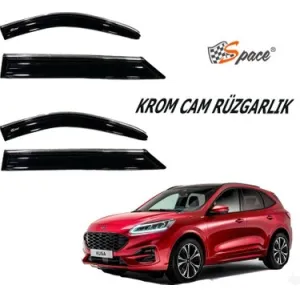 Ford Kuga 2012-2019 (C520) uyumlu Krom Cam Rüzgarlığı 2013-2021 / Caru418 modelleri DRS Tuning'de. Kaliteli malzeme, hızlı kargo ve güvenli alışverişle hemen