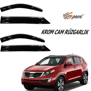 Kia Sportage 2010-2015 (SL) uyumlu Krom Cam Rüzgarlığı 2011-2017/ Caru415 modelleri DRS Tuning'de. Kaliteli malzeme, hızlı kargo ve güvenli alışverişle hemen
