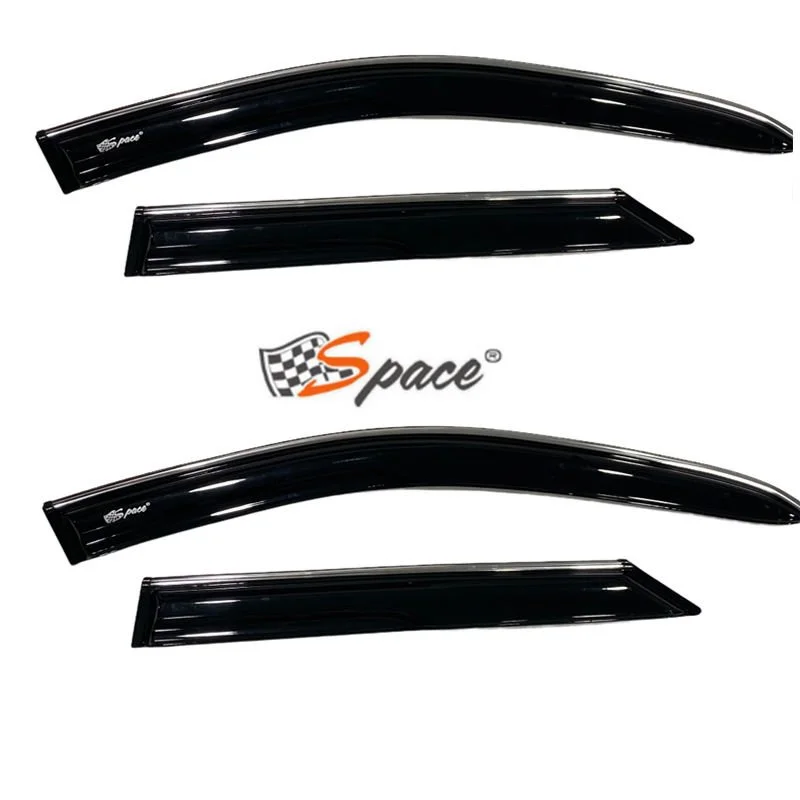 Krom cam rüzgarlığı 1.2mm Toyota Corolla 1992-1998 4'lü / CARU438