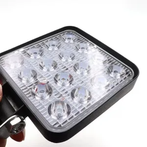 Drs Tuning Kare 16 Led Beyaz Sis Lambası 317 - Görsel 2